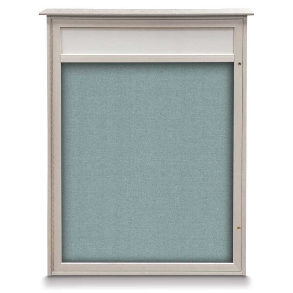 Triple Door Enclosed Indoor Letterboard